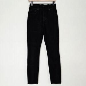 GRLFRND Oriana Got Away Again Black Straight Jeans Womens Size 25